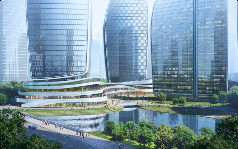 萧山观雲钱塘城