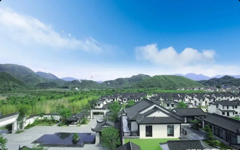 湖山天镜中式合院